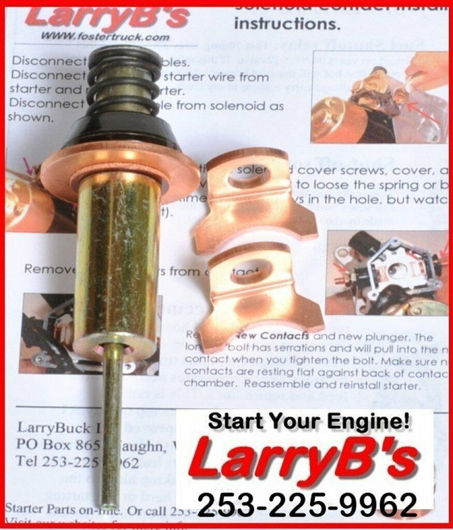LarryB's Dodge Cummins Heavy Duty Starter Contacts 1989-2007 in Engine & Engine Parts in Norfolk County