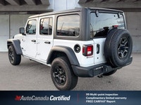 The 2024 Jeep Wrangler Sport in brilliant Bright White, with a mere 33,121 kilometers, is your ticke... (image 4)