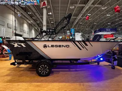 Check out our 2026 Legend 20 XT Sport powered by a Mercury 150 XL 4S Cold Fusion White. This model h...