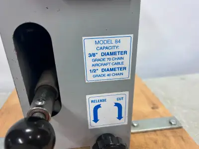 Coupe Chaine Cable Hydraulique Commercial 3/8" 1/2" Chain Cutter, View more