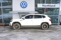 2022 Volkswagen Taos Comfortline Pure White 1.5L I4 Turbocharged DOHC 16V LEV3-SULEV30 158hp 7-Speed... (image 6)