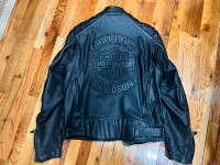 Veste en cuir Harley Davidson / Leather Jacket Harley Davidson