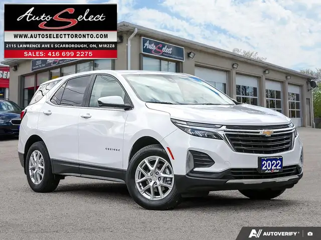 2022 Chevrolet Equinox LT AWD - Apple Carplay - Backup Camera