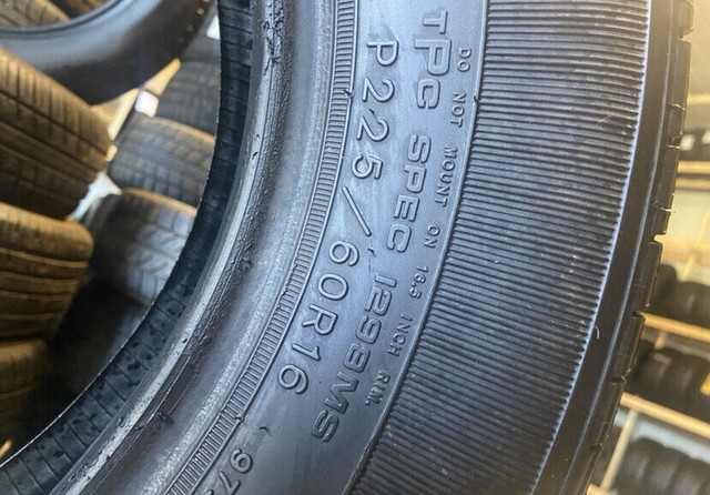 P225/60r16 225/60r16 - GOODYEAR ALL SEASON TIRES(pair) - $120.00 in Tires & Rims in Ottawa - Image 3