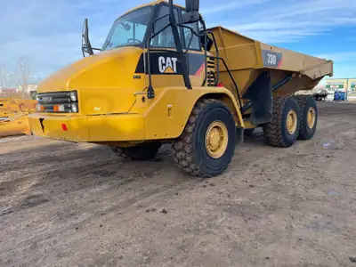 2012 Caterpillar 730 Articulated Dump Truck 8874 hours • Secondary Steering • Struck Capacity: 17.1...