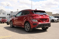 2023 Hyundai Kona N-Line for Sale Sporty Turbo Performance Red Used Hyundai SUV Calgary Looking for... (image 9)