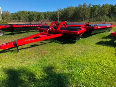 Lease to Own Available Professionally built in AB Red 52’ with 36” drums, 0.625” wall 2.5” shaft siz...