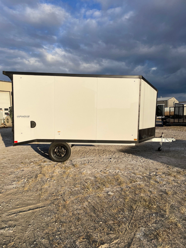 Stealth Apache***8.5x12*** 2 Place Sled Trailer   in Cargo & Utility Trailers in Calgary - Image 5