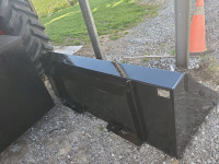 High volume bucket for Skid steer or tractor