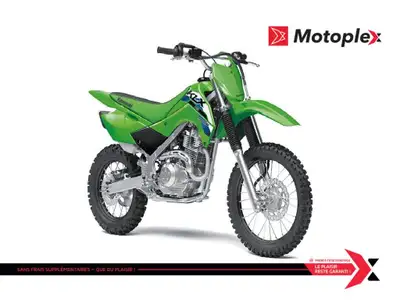 Motoplex Mirabel 2026 KAWASAKI KLX140R KLX140R Offrant un démarreur électrique et une maniabilité as...