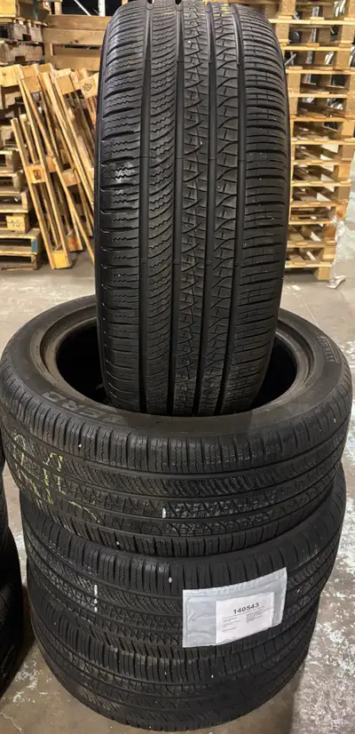 Brand: Pirelli P Zero (All Season) Size: 255/45 R19 104V Tread: 9/32 Used Set Tag#140543 --- 21 ____...