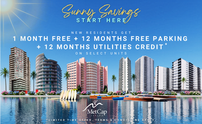 Current Promotions 1 Month Free on 13-Month Lease + 12 Months Free Parking + 12 Months Utilities Cre...