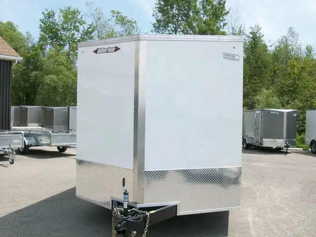 2025 Weberlane CARGO 8'.6in. X 14' V-NOSE 2X 5200LB.GLISSIERE CO in Cargo & Utility Trailers in Laval / North Shore - Image 3