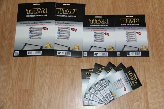 Apple iPad 2, 3 , 4 / iPad Mini. TITAN Extreme Screen Protector in Cell Phone Accessories in Brantford - Image 3