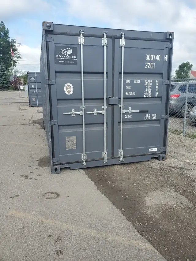 20FT STANDARD & 40'FT HIGH CUBE NEW ONE TRIP CONTAINERS FOR SALE in Storage Containers in Cambridge - Image 11