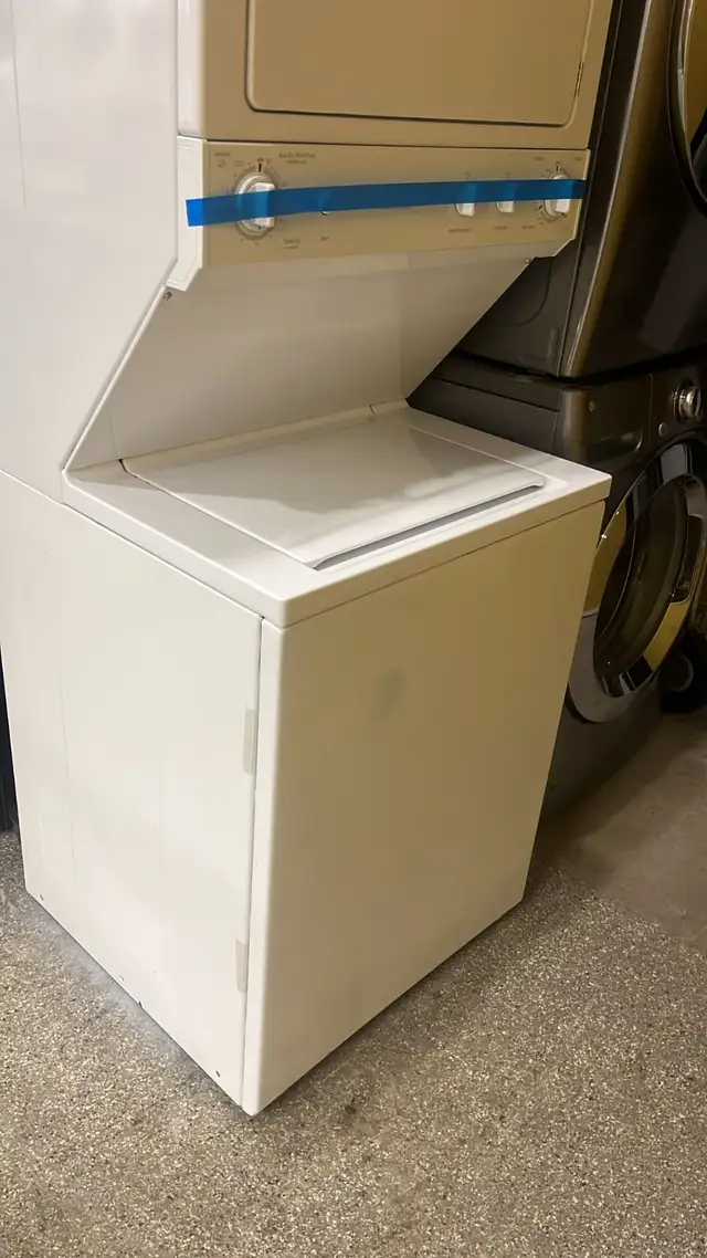 GE 27” Stacked Laundry Fully Tested  30-Day Warranty in Washers & Dryers in Kitchener / Waterloo - Image 4