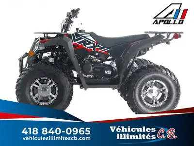 2026 Apollo Motors VRX 200 F Apollo VRX 200 F FINANCEMENT BANCAIRE DISPONIBLE 2026 Voici le dernier...