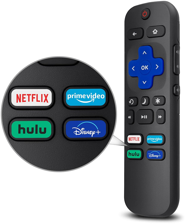 New Roku TV Remote Control511719593843763200