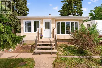 AFFORDABLE Mid-Century Bungalow in Moose Jaw's NORTHWEST. This budget-friendly bungalow sits on a CO...