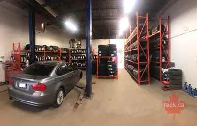 Tire racking - tire rack - tire racks - Many options in stock, View more