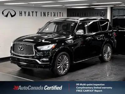 The 2020 INFINITI QX80 ProACTIVE is a commanding, full-size luxury SUV that represents the absolute...