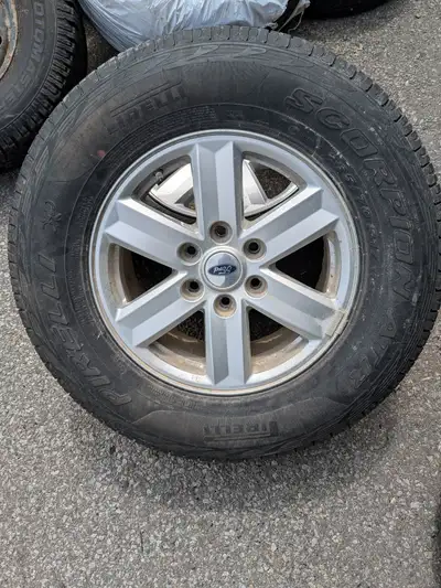 Ford F-150 Package Pirelli Scorpion ATR 265/70/17 OEM Ford Rims Tires $1400 - Installation included...