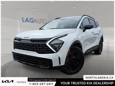 2025 Kia Sportage X-Line Ready for anything, from the streets of Calgary to the highways of Alberta,...
