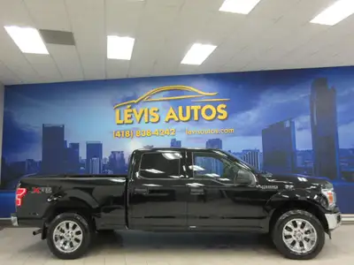 FORD F-150 2019 XLT XTR V8 5.0 LITRES 4X4 SUPERCREW BOITE 6 1/2 TOUT ÉQUIPÉ / CAMÉRA DE RECUL / BLUE...