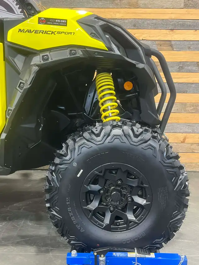 2019 BRP CAN-AM MAVERICK SPORT 1000R + 4X4 + DPS + FOX + NEW TIR in ATVs in Ottawa - Image 30