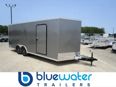 Legend Aluminum Enclosed 8.5 Wide Trailers 8.5' x 18' starting at $16,775.00 or $335.46/month! Model...