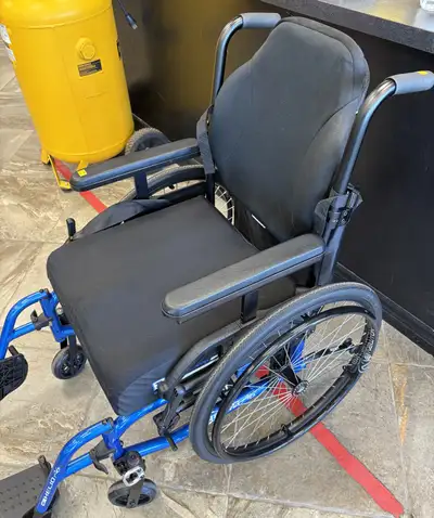 Motion Helio A6 Manual Aluminum Light-Weight Folding Wheelchair, View more