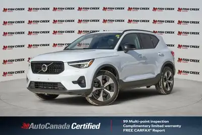 Discover unparalleled sophistication and intelligent design with this 2024 Volvo XC40 Plus Dark Them...