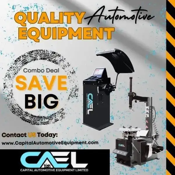 Tire Machine and Wheel Balancer Combo – ETL Certified in Other Parts & Accessories in Richmond