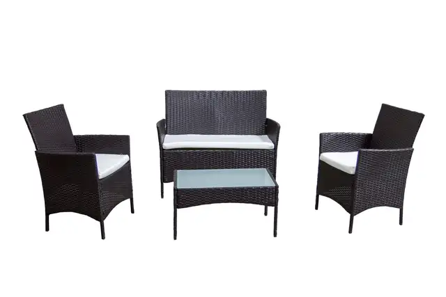 Patio Furniture Outdoor 4 pcs set Balcony Condo Apartment in Patio & Garden Furniture in City of Toronto - Image 6