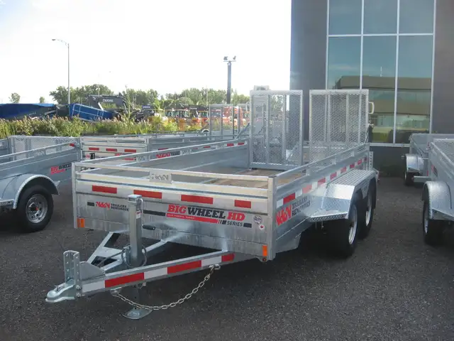 2026 N&N 54X97 Galvanisé in Cargo & Utility Trailers in Québec City - Image 4