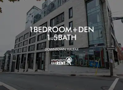 1 Bedroom + Den Apartment Downtown Halifax August 2025