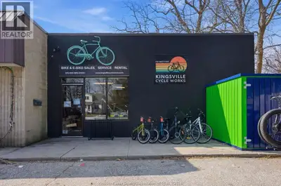 Fantastic opportunity to own Kingsville Cycle Works, a well-established bicycle shop in the heart of...