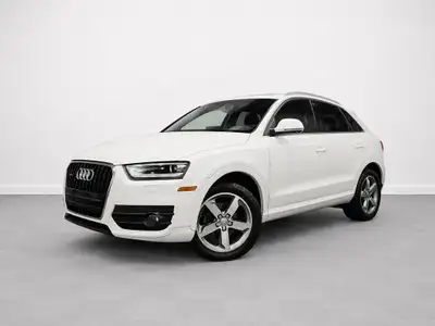 AUDI Q3 PROGRESSIV 2015 Moteur 2,0 L TFSI turbocompressé Transmission intégrale quattro Boîte automa...
