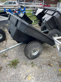 4x5 single axle, plastic ATV Trailer