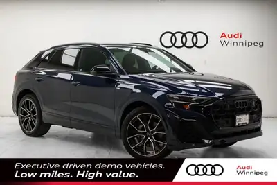This Audi Q8 delivers a Intercooled Turbo Gas/Electric V-6 3.0 L/183 engine powering this Automatic...