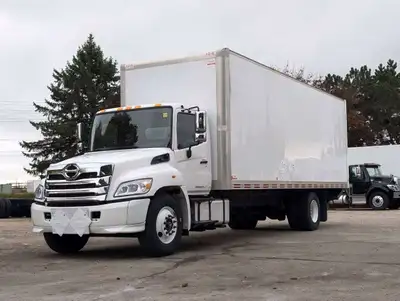 *Please call in advance to schedule a viewing!* 2023 HINO L7 26FT VAN BODY WITH LIFT GATE Stock #: 1...