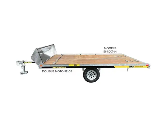 2026 Maxi-Roule REMORQUE DOUBLE POUR MOTONEIGE in Cargo & Utility Trailers in Lanaudière - Image 2