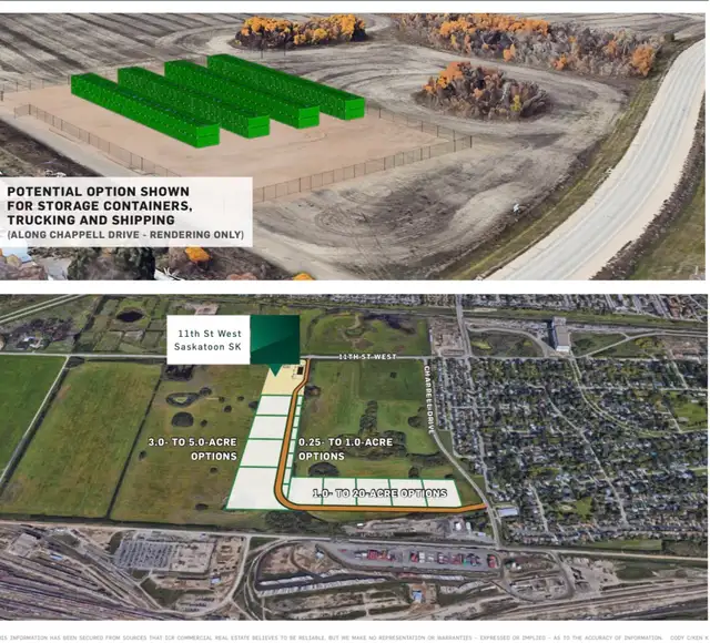 Fenced OUTDOOR STORAGE, private compound and Seacan in Other in Saskatoon - Image 5
