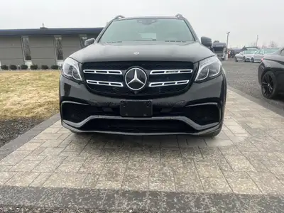 2018 Mercedes-Benz GLS 63 AMG | 577HP | Black on Designo Porcelain | 7-Passenger | Financing Availab...