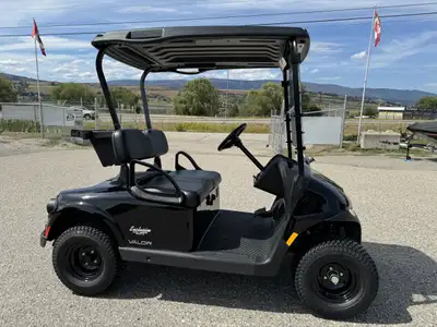 VALOR EX1 Black - Best Golf Cart $14,995 -$3,000 [CLEAR THE DECK SALE] $11,995 INCLUDES FREIGHT AND...