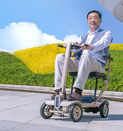 Foldable Electric Scooter, Lithium Battery, Aluminium Alloy Fram, View more