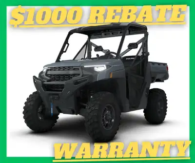 $1000 REBATE! PAYMENTS AS LOW AS $145 BI-WEEKLY! 2 YEAR WARRANTY! THE MOST CAPABLE UTV IN ITS CLASS,...