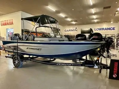 2024 Starcraft Delta 178 fxs, equipped with a 115hp Yamaha Vmax Sho.FISHERMANS TOP, MOORING COVER, 3...