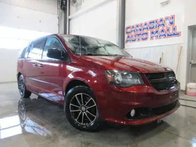 GRAND CARAVAN SXT, LOADED WITH FULL STOW-N-GO SEATING, POWER SLIDING DOORS, BACKUP CAMERA, ALLOY WHE...