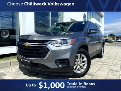 *Chevrolet Traverse | 3-Row Family SUV | Powerful V6 Performance | Top Safety Pick* If you need an S...